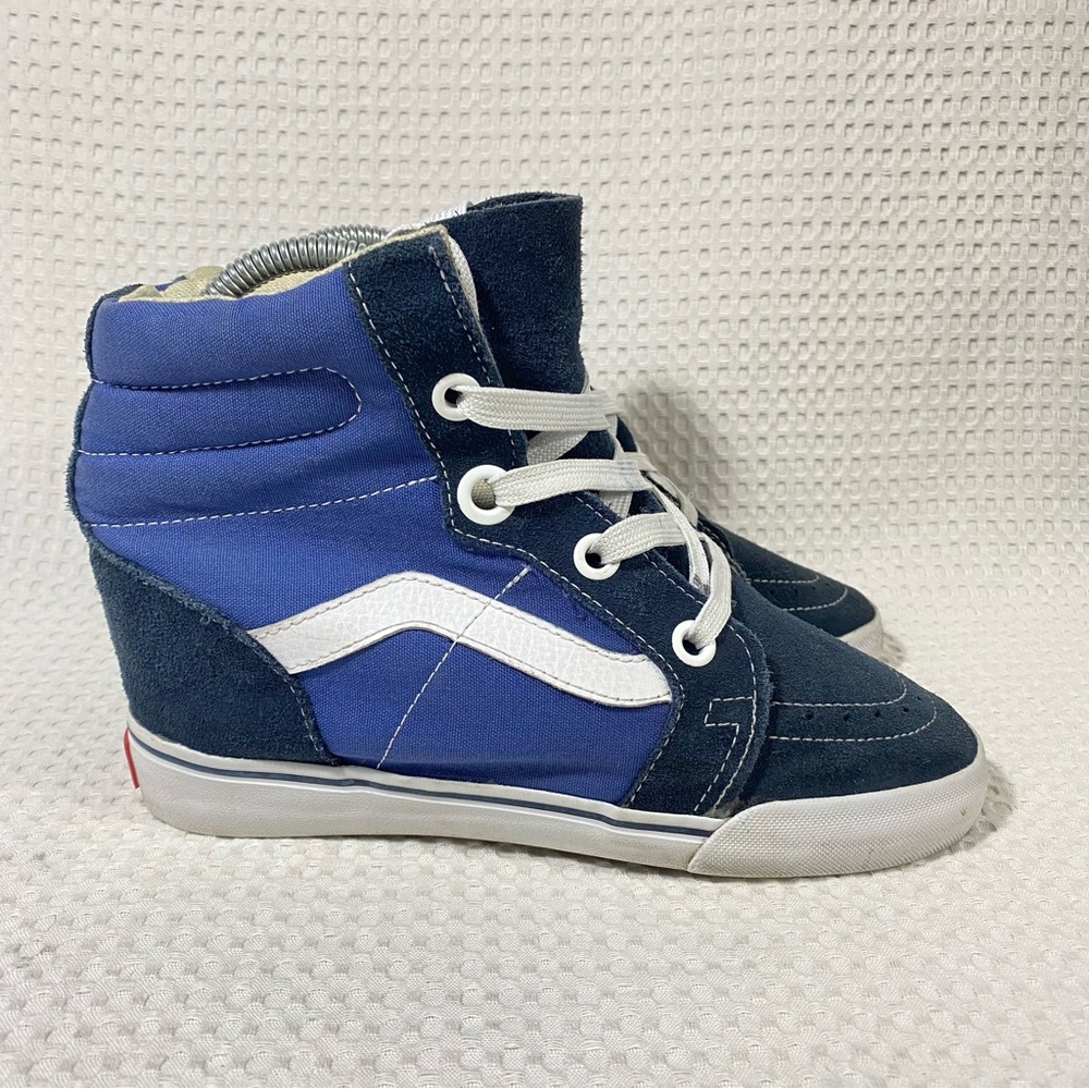 VANS OTW Hidden Wedge Skate High Top Sneakers Shoes Black/ Navy; Women’s Size 8